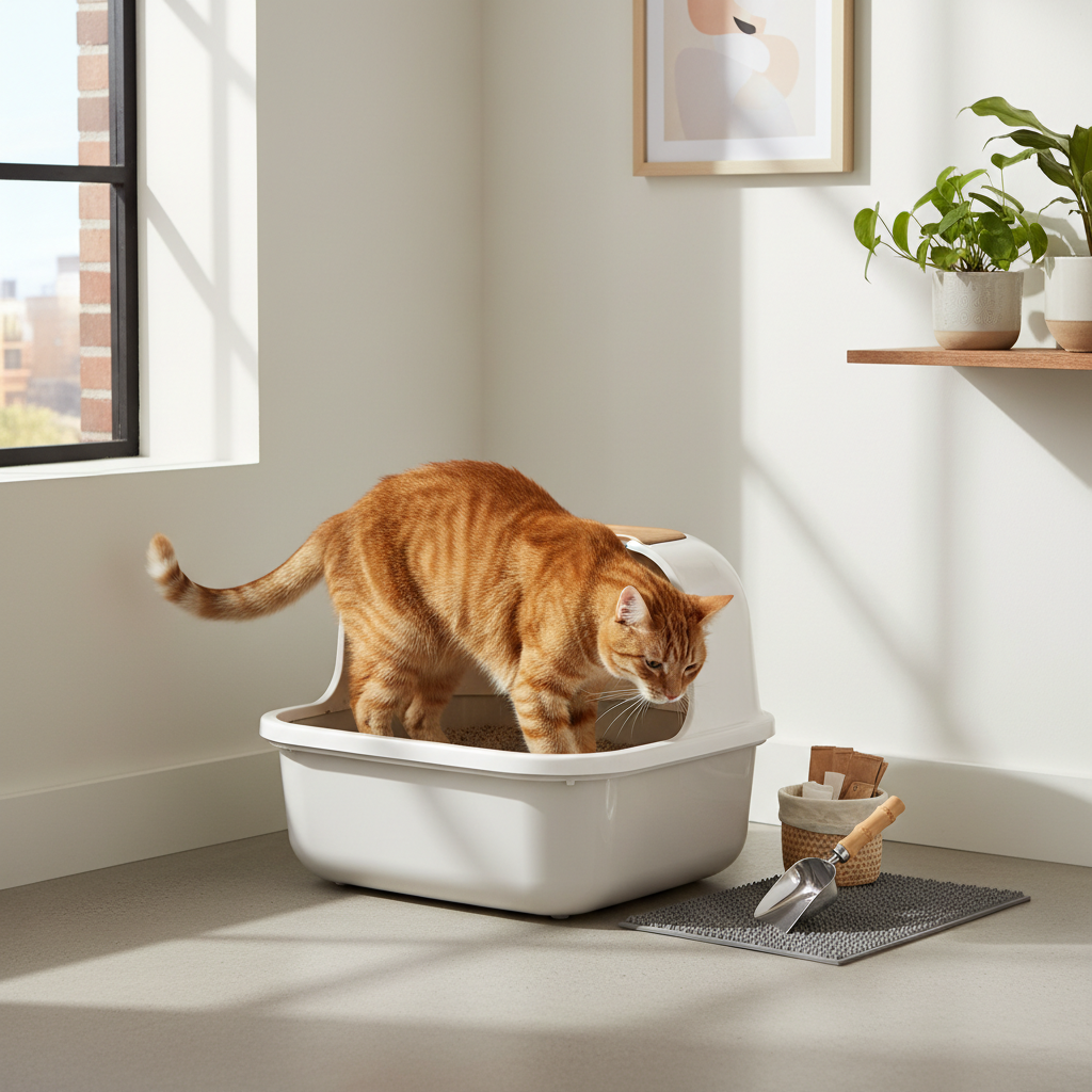 都市家庭必學！貓砂盆規劃與清潔全攻略
