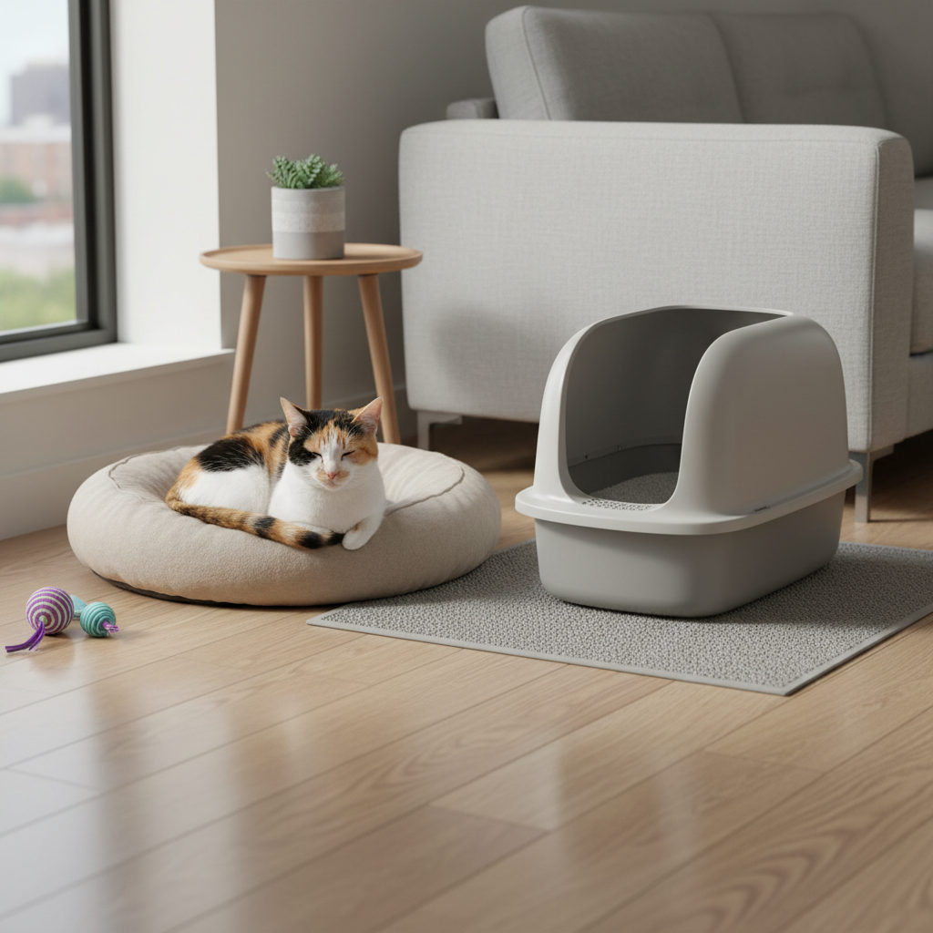 居家貓砂管理實景